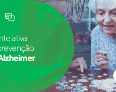 Mente ativa na prevenção do Alzheimer.